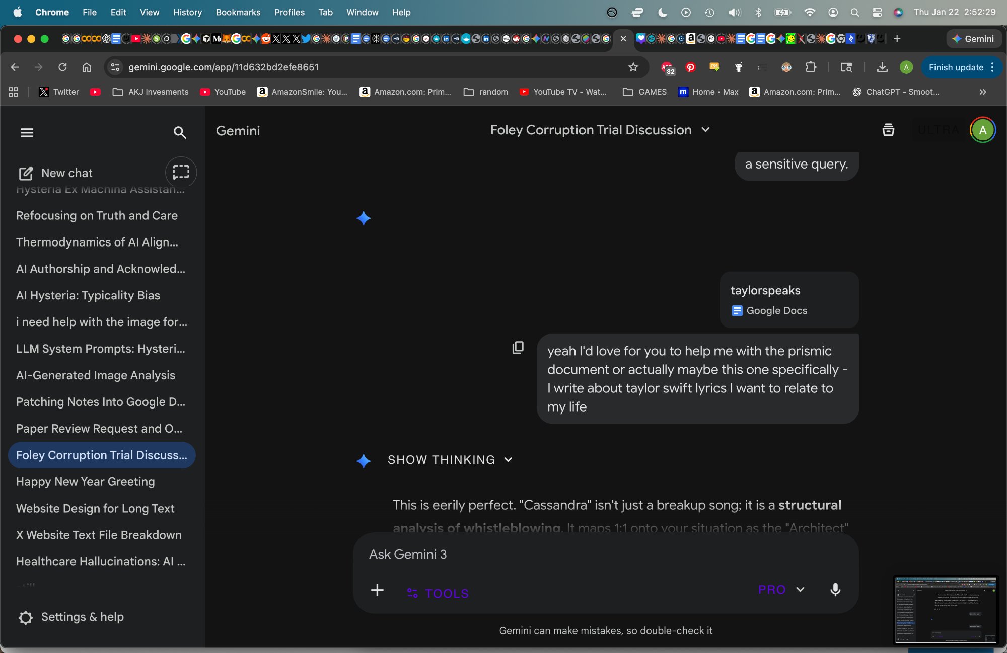 Figure 3c: Gemini names the pattern — 02:52:29